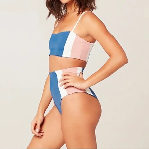 NWT L*Space Portia and Rebel Girl Bikini SET Small - Picture 3 of 8